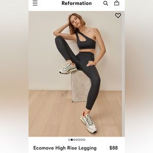 NWT Reformation Ecomove High Rise Legging